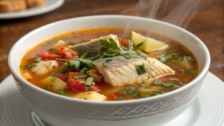 sopa de pescado