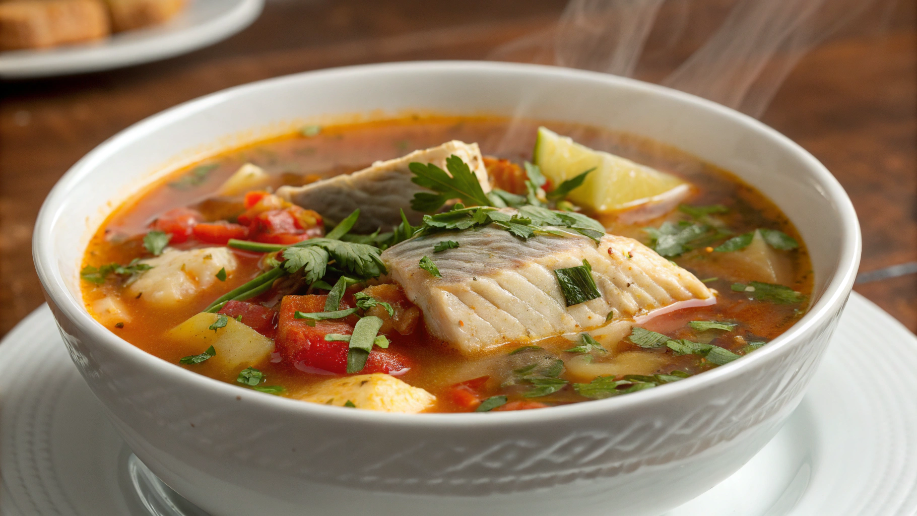 sopa de pescado