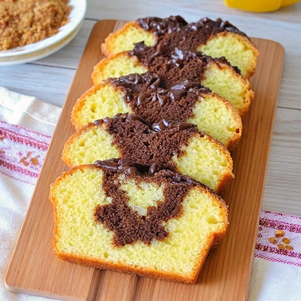 Budín Marmolado sin Manteca
