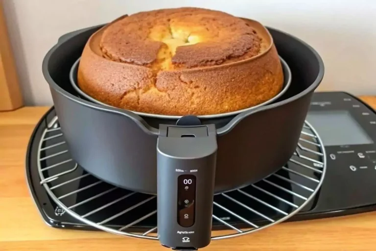 bizcocho de vainilla en air fryer