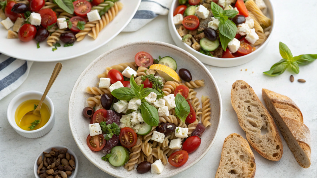 Ensalada de Pasta Integral Mediterránea